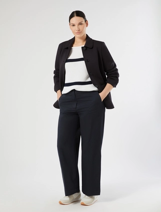 Cotton gabardine trousers - Marina Rinaldi