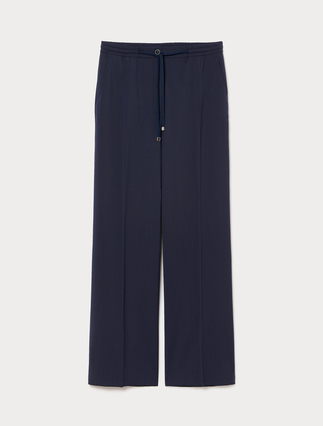 Natural stretch wool trousers - Marina Rinaldi