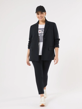 Stretch viscose-blend trousers - Marina Rinaldi