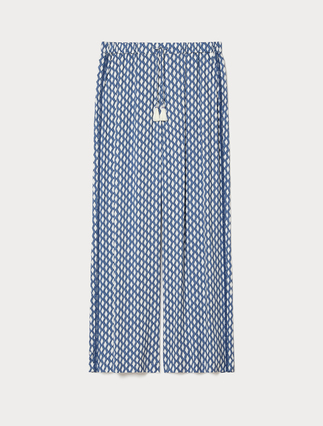 Weite Hose aus Viskose - Marina Rinaldi