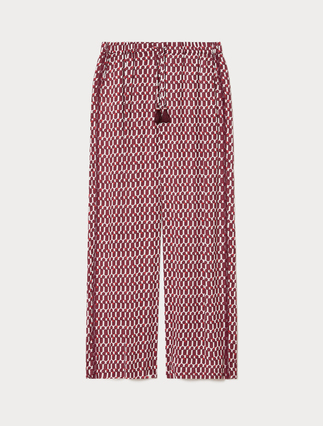 Wide-fit viscose trousers - Marina Rinaldi