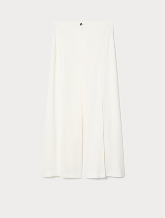 Hose aus Leinenstretch-Twill - Marina Rinaldi