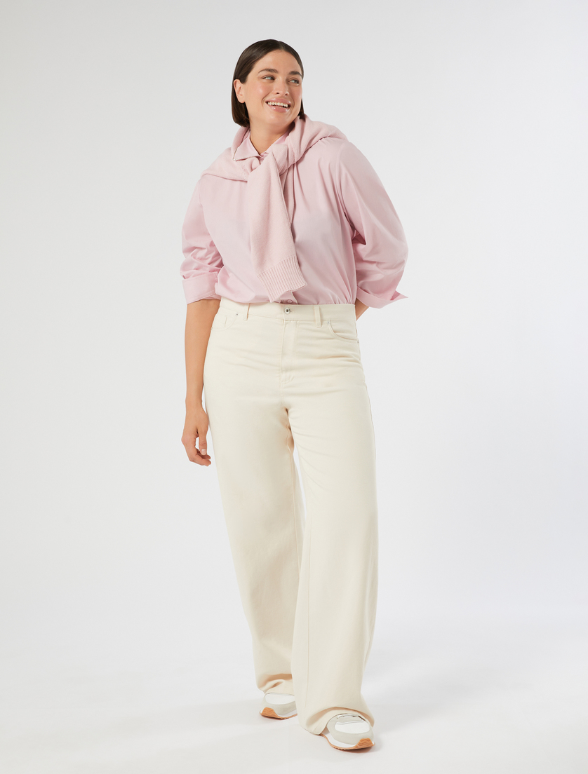 Cotton bull denim jeans - Marina Rinaldi