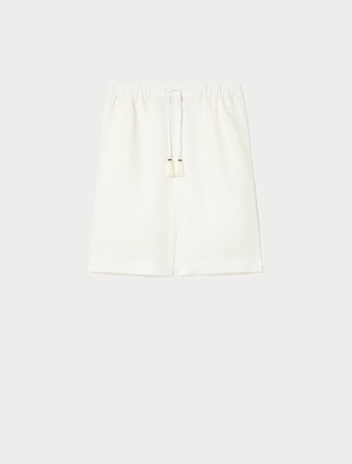 Bermuda en sergé de lin - Marina Rinaldi