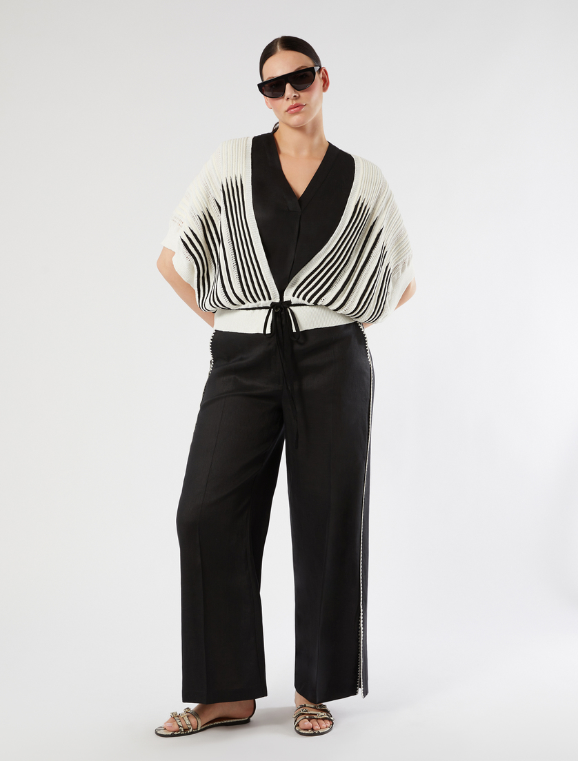 Linen canvas top - Marina Rinaldi