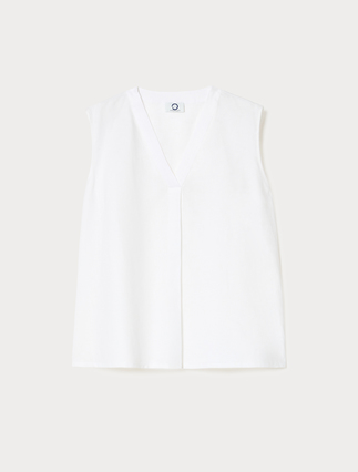 Linen canvas top - Marina Rinaldi