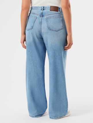 Lyocell denim jeans - NAVY - Marina Rinaldi - 4