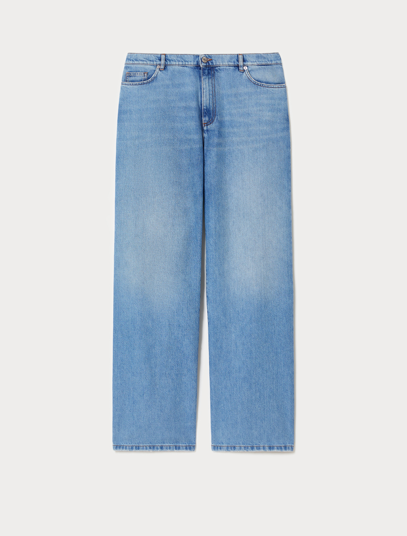 Jeans aus Lyocell-Denim - BLAU - Marina Rinaldi