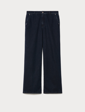 Jean en denim indigo - Marina Rinaldi