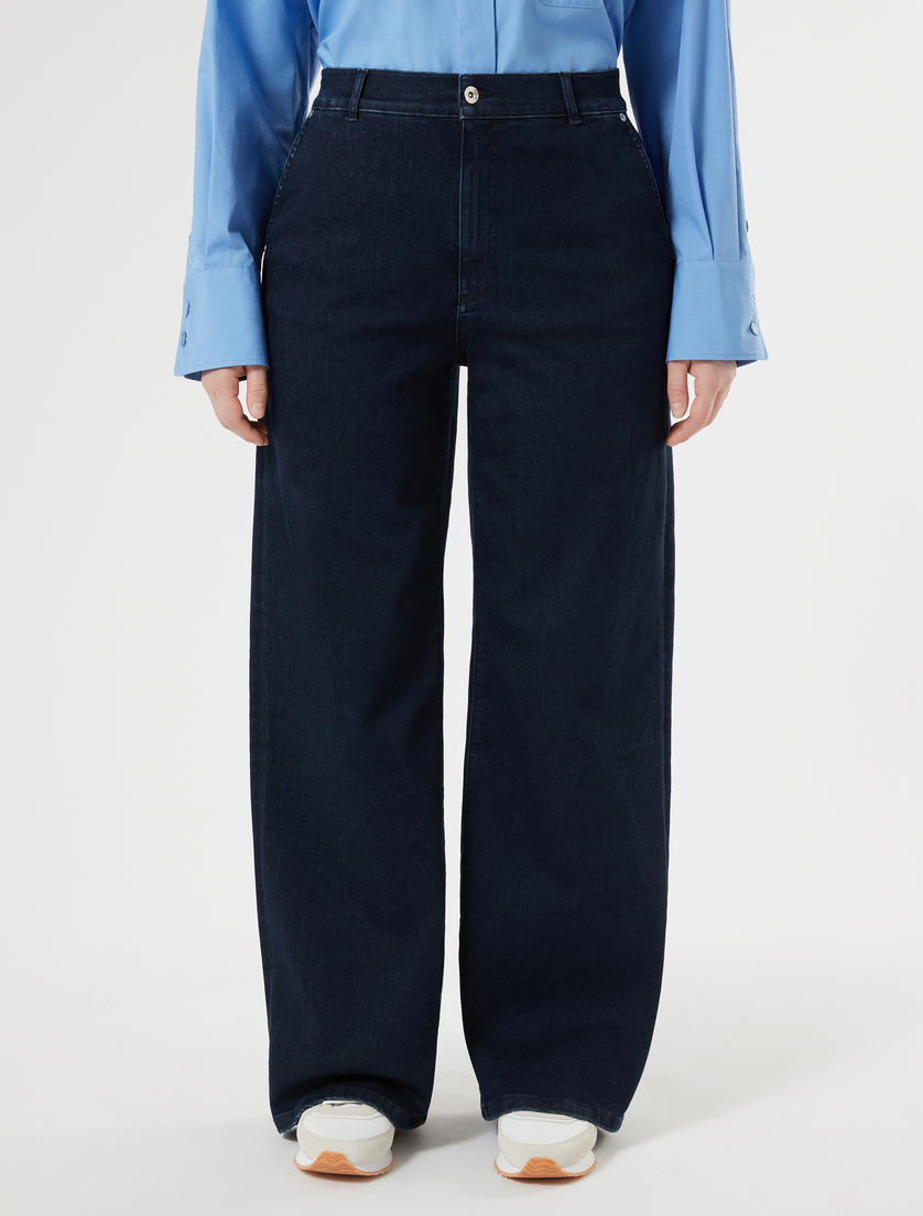 Jean en denim indigo - BLEU - Marina Rinaldi - 3