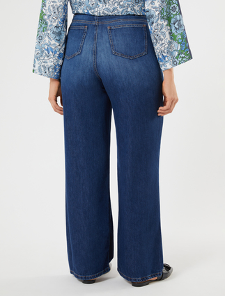 Indigo denim jeans - NAVY - Marina Rinaldi - 4