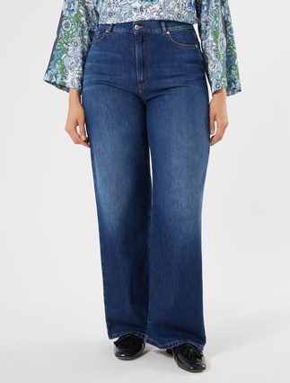 Indigo denim jeans - NAVY