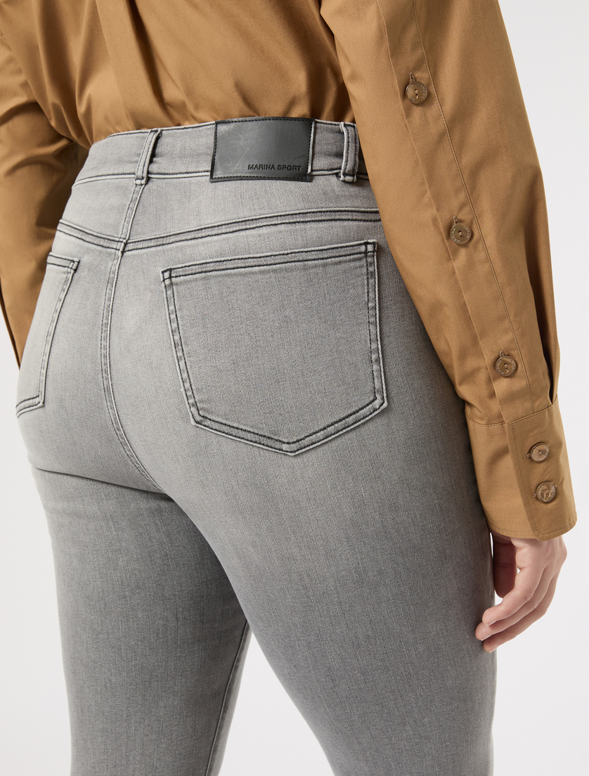 Cotton denim jeans - BLACK - Marina Rinaldi - 5