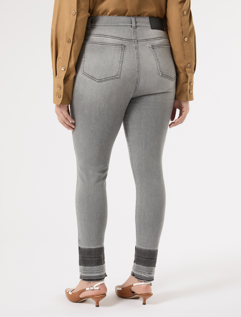 Cotton denim jeans - BLACK - Marina Rinaldi - 4