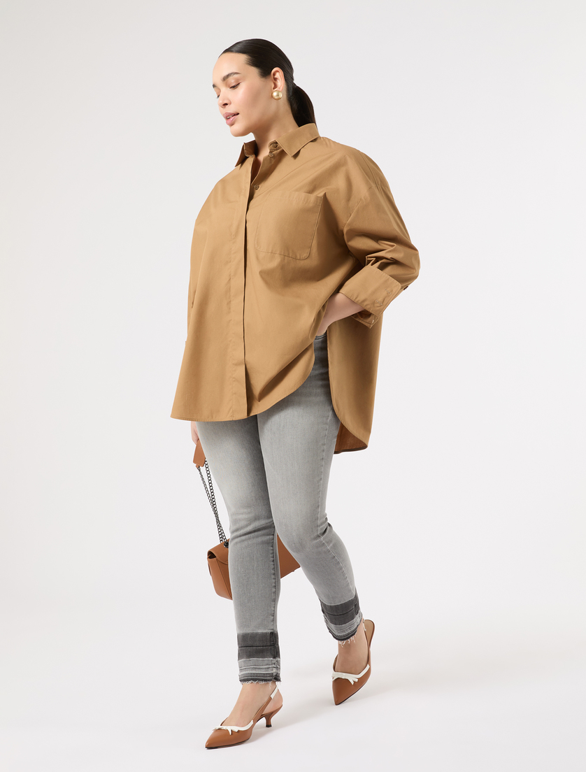 Cotton denim jeans - Marina Rinaldi