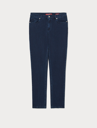Jeans Wonder Fit aus kompaktem Denim - Marina Rinaldi
