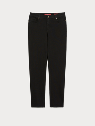 Compact, wonder-fit denim jeans - Marina Rinaldi
