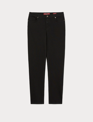 Compact, wonder-fit denim jeans - Marina Rinaldi