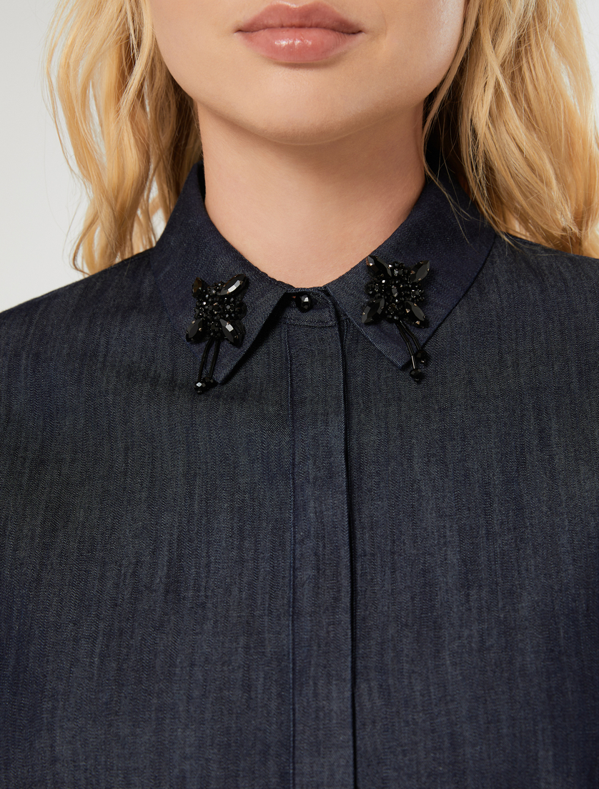 Lightweight denim tunic - BLUE JEANS - Marina Rinaldi - 5