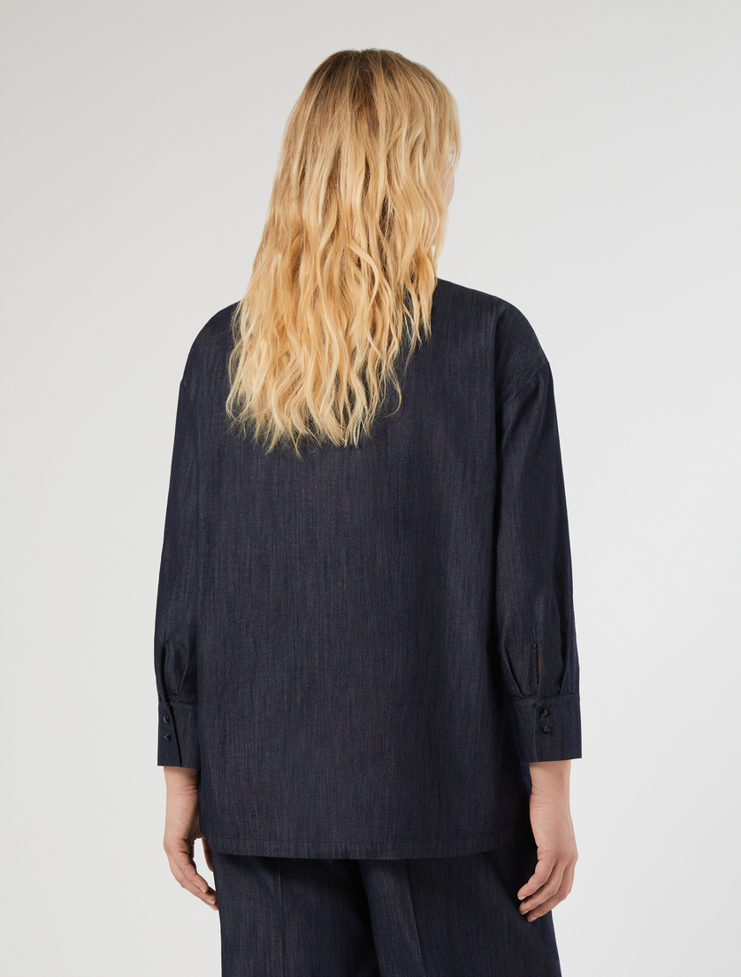 Lightweight denim tunic - BLUE JEANS - Marina Rinaldi - 4
