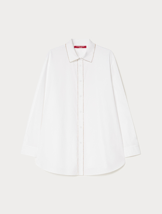 Cotton poplin shirt - Marina Rinaldi