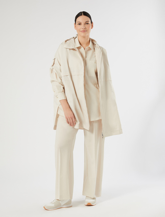 Tunique en laine stretch naturelle - Marina Rinaldi