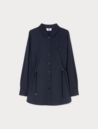 Natural stretch wool tunic - Marina Rinaldi