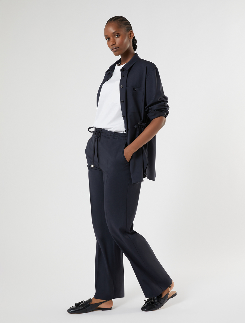 Natural stretch wool tunic - Marina Rinaldi