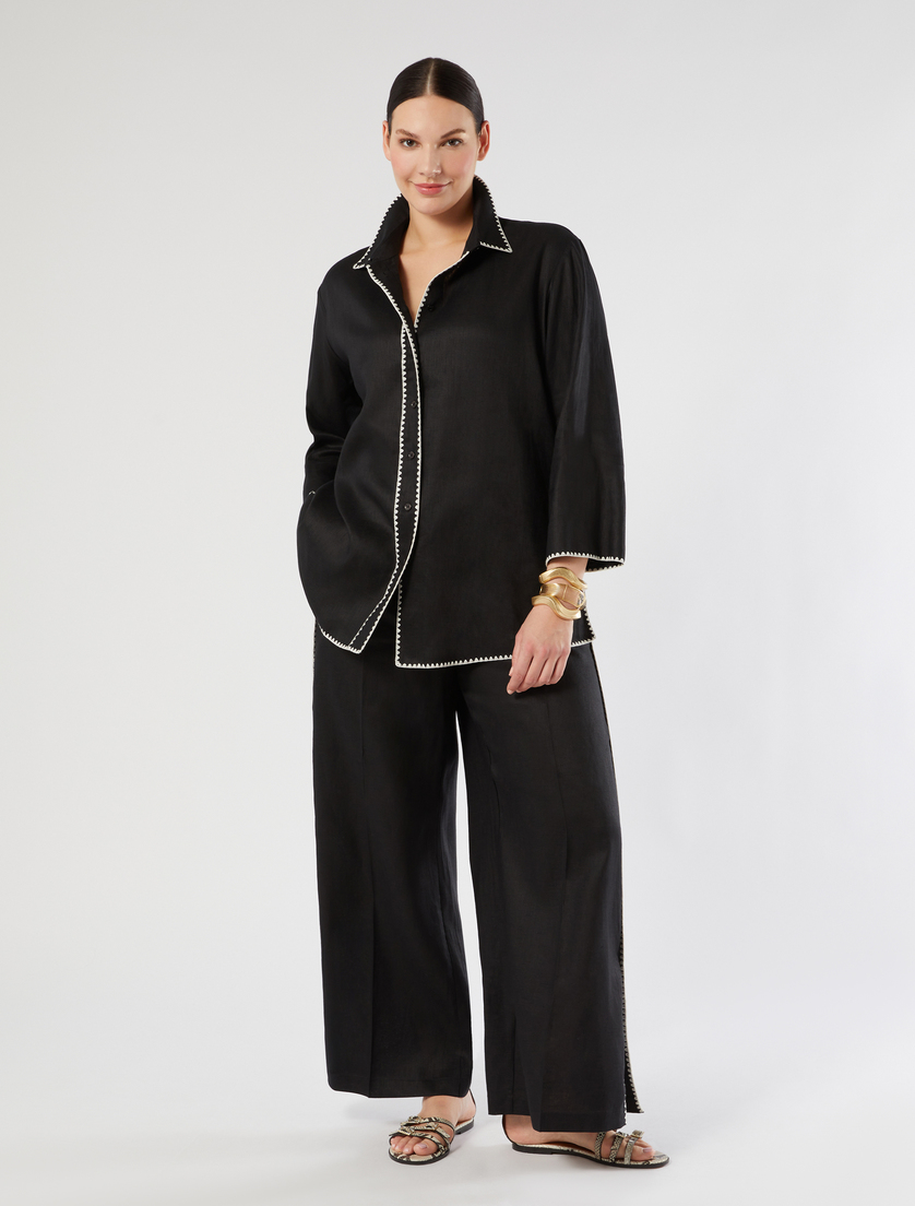 Camicia in tela di lino - Marina Rinaldi