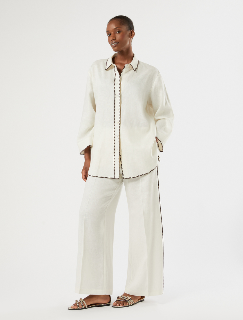 Camicia in tela di lino - Marina Rinaldi
