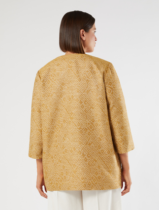 Jacquard tunic - OLIVE GREEN - Marina Rinaldi - 4
