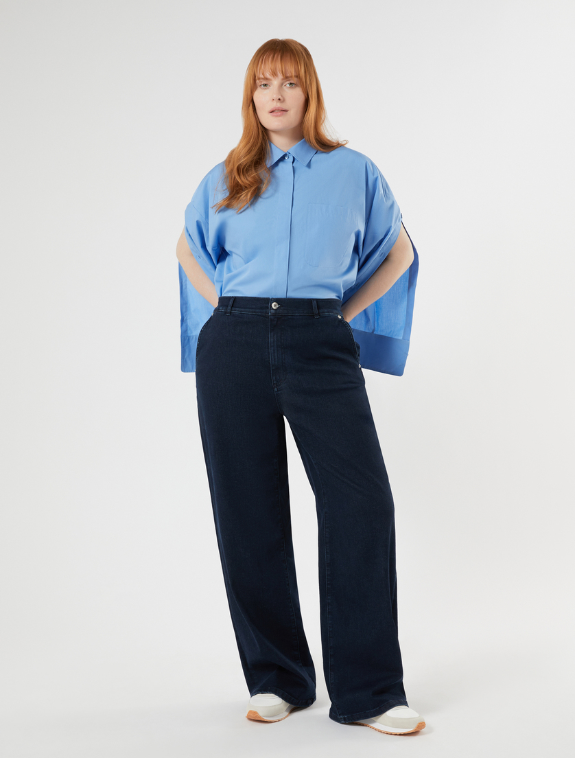 Cotton poplin shirt - Marina Rinaldi