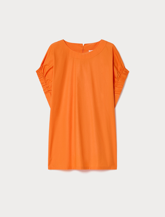Cotton poplin blouse - Marina Rinaldi