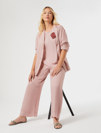 Ramie twill tunic - Marina Rinaldi