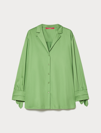 Cotton sateen shirt - Marina Rinaldi