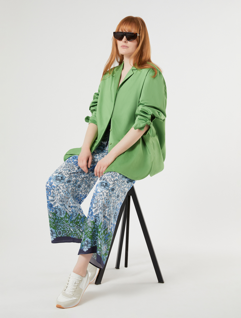 Cotton sateen shirt - Marina Rinaldi