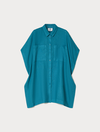 Linen canvas tunic - Marina Rinaldi