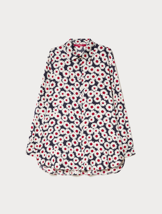 Printed twill shirt - Marina Rinaldi