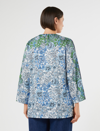 Viscose twill tunic - IVORY - Marina Rinaldi - 4