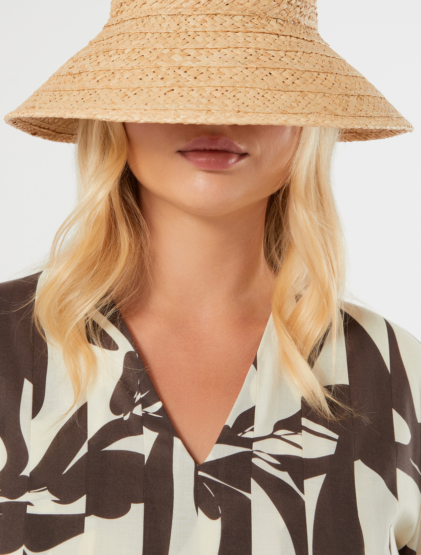 Long poplin dress - IVORY - Marina Rinaldi - 5