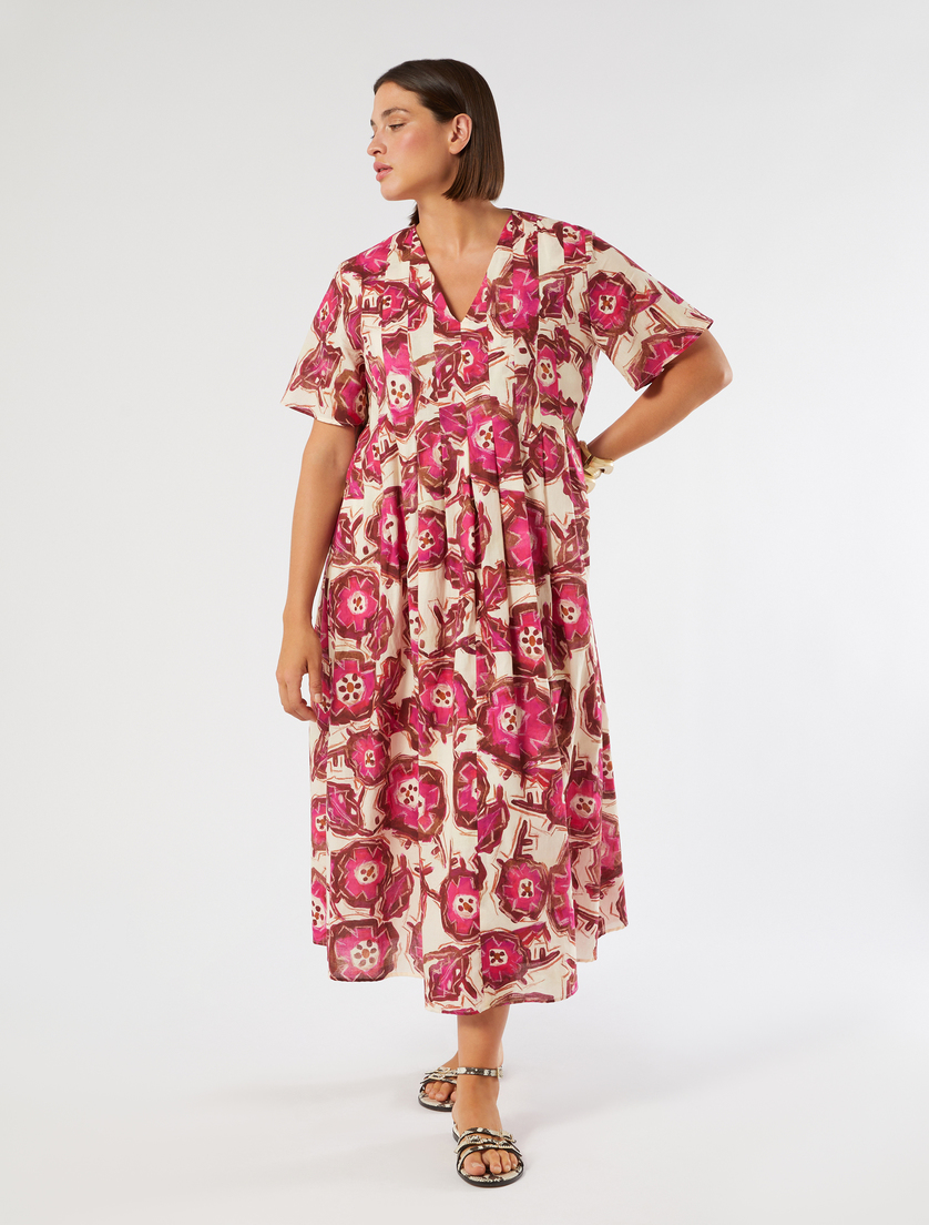 Long poplin dress - Marina Rinaldi