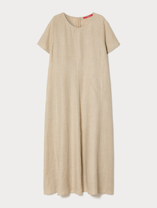 Faded linen dress - Marina Rinaldi