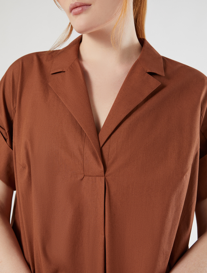 Cotton poplin dress - FARD - Marina Rinaldi - 5