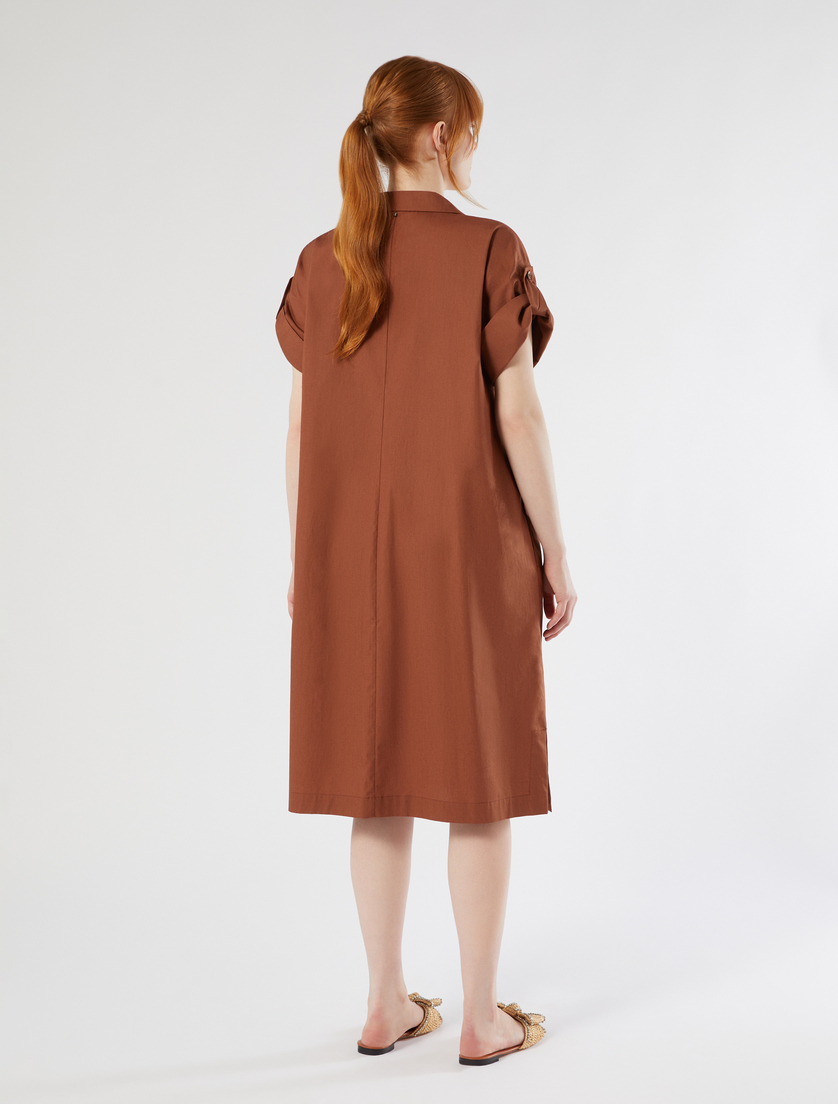 Cotton poplin dress - FARD - Marina Rinaldi - 4