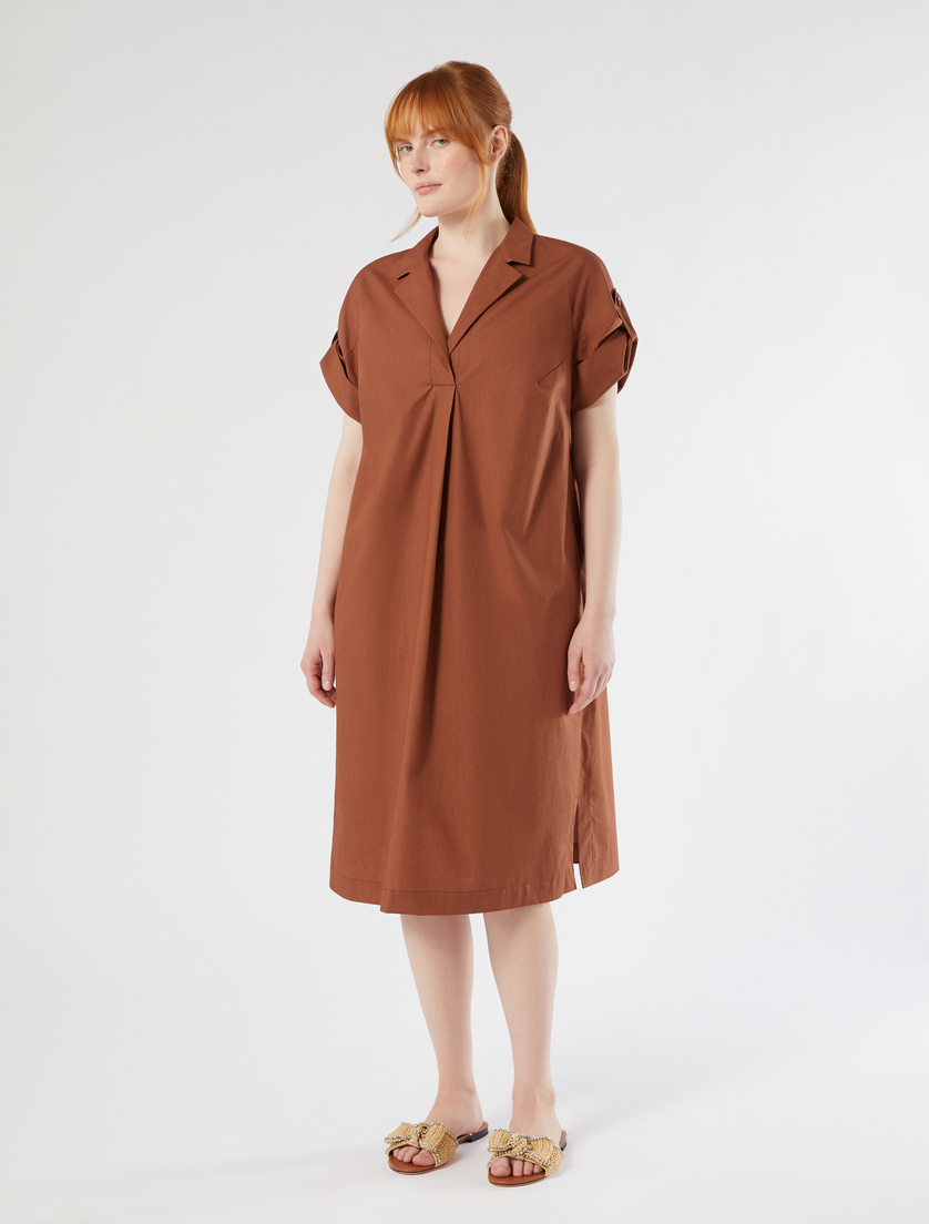 Cotton poplin dress - FARD - Marina Rinaldi - 3
