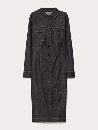 Cotton shirt dress - Marina Rinaldi
