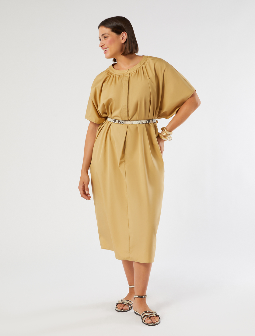 Cotton poplin dress - Marina Rinaldi