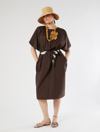 Cotton poplin dress - Marina Rinaldi