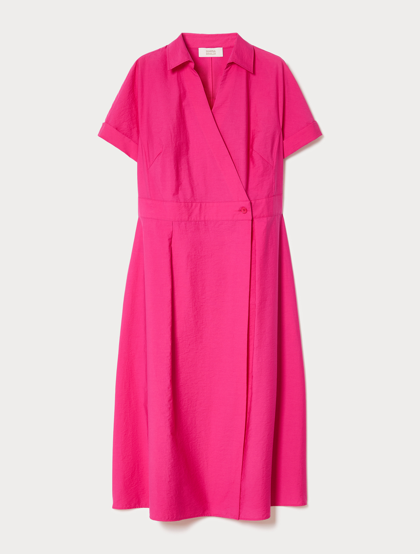 Abito in tela di cotone - FUXIA - Marina Rinaldi