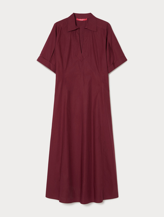Cotton-poplin dress - Marina Rinaldi